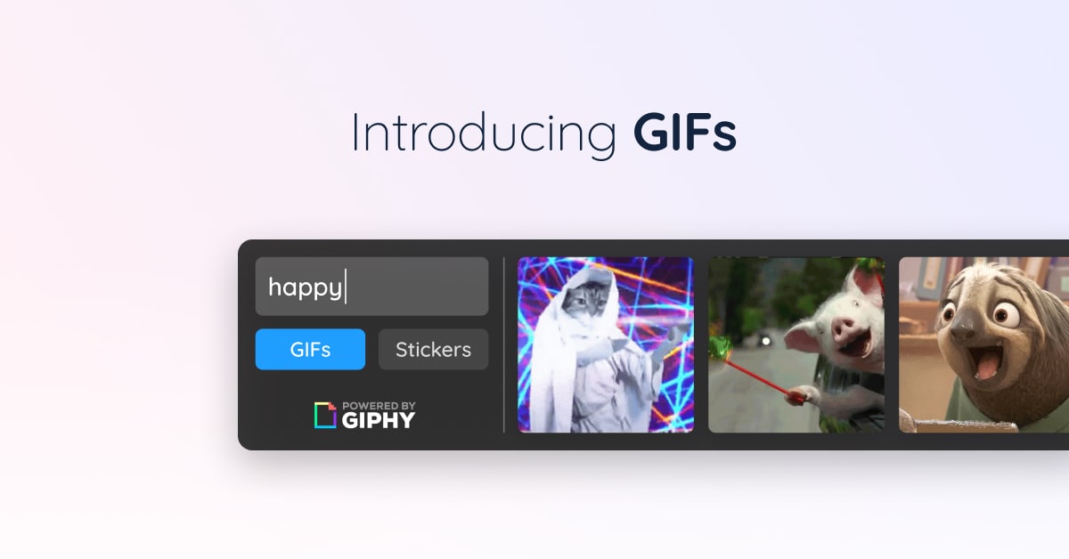 เพิ่ม GIFs ใน retro ของคุณ